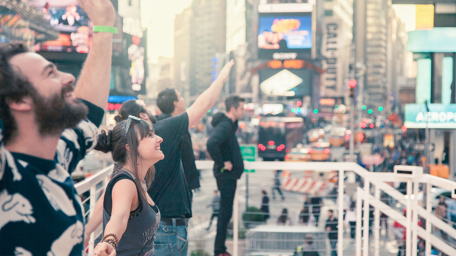 Google Androidify Kinect Game in Times Square New York City