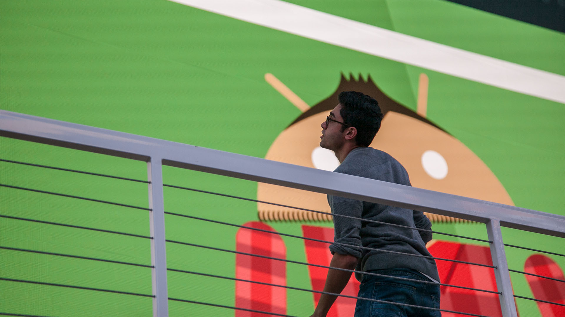 Google Androidify Kinect Game: Soccer