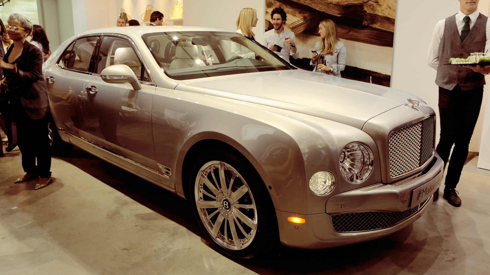 Bentley Bespoke - even the Bentley was served hors d'oeuvre