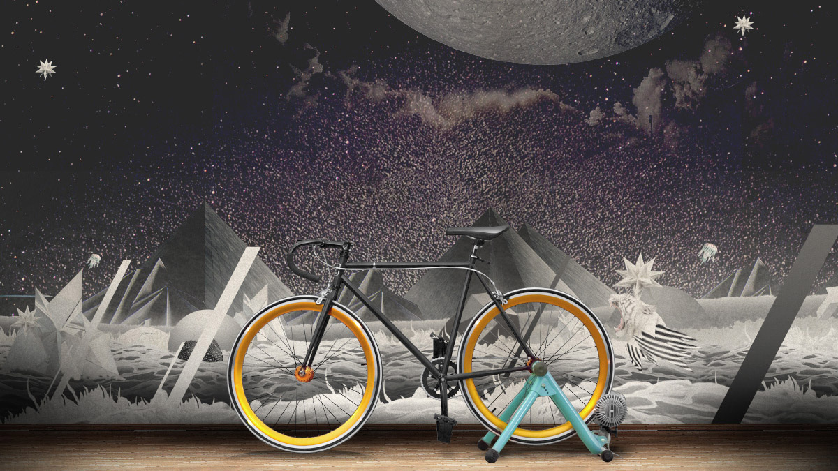 The Cycling Classic - style frames, in space!