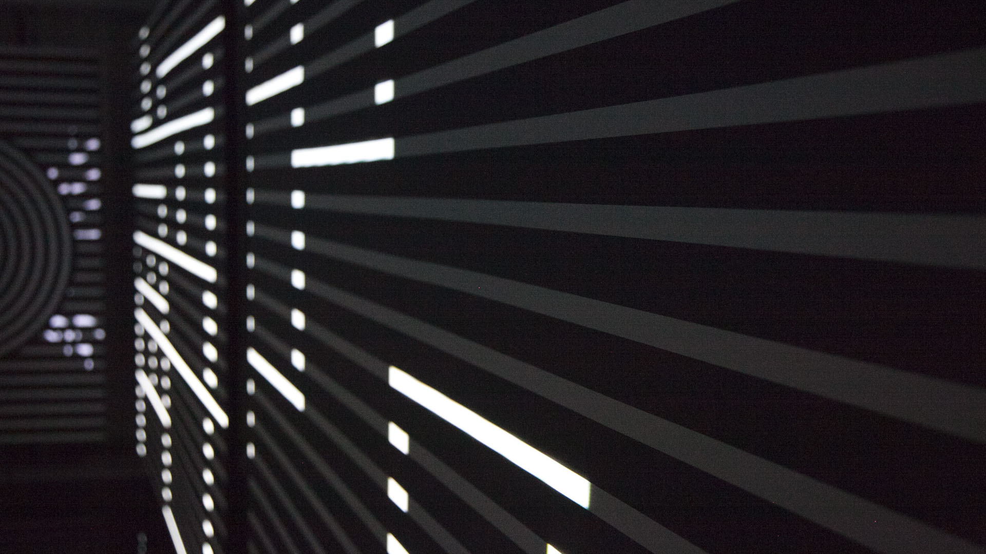 Sonos Playground - close up of the visualizer